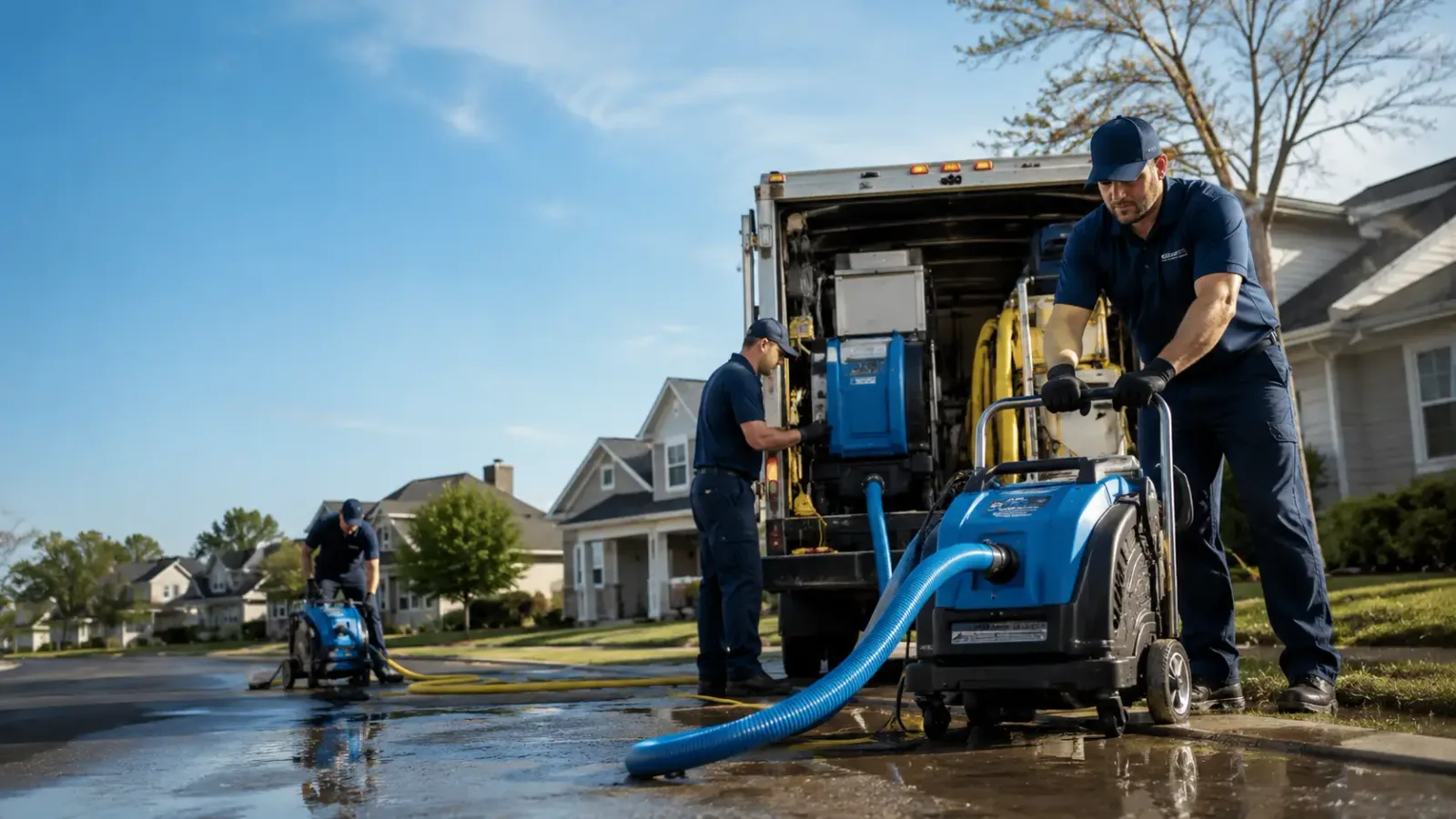 Flood Damage Cleanup in Pettus, TX